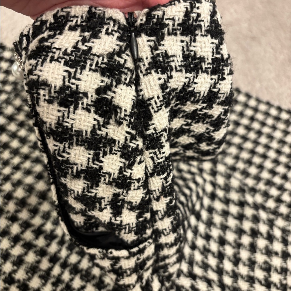 VICI NWT Houndstooth Wide-Leg Pants - Picture 14 of 15